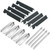 soldbbq GS4 Grill Parts Kits for Weber Genesis II/II LX 400 Series Gas Grill Genesis 2 SE-410, Genesis 2 E410, Genesis II E-435, Weber Genesis 2 Flavorizer Bars 66033 66797 Heat Deflectors 66041 Parts
