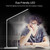 AFROG Multifunctional LED Desk Lamp with USB Charging Port, 5 Lighting Modes,5 Brightness Levels, Sensitive Control, 30/60 min Auto Timer, Eye-Caring Office Lamp，8W，5000K