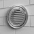 6 Inch Stainless Steel Air Vents with Built in Screen Mesh for Ventilation