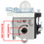 PB-2520 Carburetor Air Filter Tune Up Kit for Echo PB2520 Leaf Blower A021004700 A021000722 A021000723