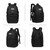 Wotony Military tactical backpack, backpack for men black small tactical assault bag (Black, 18.5 inch)