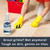 Wonderson Professional Strength 2-in-1 Heavy Duty Tile & Grout Cleaner with Acid Mimic Formula for White & Colored Grout with Ceramic or Porcelain Tiles - 32oz