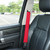 Amooca Soft Automotive Seat Belt Cover Seatbelt Shoulder Pad Neck Protector Cushions Universal Fit SUV Trucks Backpack Red Extra Long 19.7in