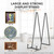 TR-LIFE 16 Inch Heavy Duty Plate Stand (2 Pack) - Metal Display Easel for Large Plates, Picture Frames, Signs, Posters, and Decorative Platters