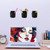 ZhouBoat 12 Pcs Remote Control Holder Wall Mount, Self-Adhesive Phone Wall Holder, No Drill Storage Box Organizer for Home Office Black