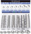 Hose Clamp- Qibaok 120 PCS Stainless Steel Hose Clamps Assortment Kit 1/4''–1-1/2'' Worm Gear Clamps for Fuel Line, Plumbing, Automotive, Mechanical Applications, Pipe, Tube, Radiator, Garden