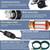 FLOWPAC Water Transfer Pump 110V With Convenient Switch,1/10 HP 330 GPH with 3/4 inch Ports Double Hose Water Pump -New upgrade
