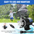 FLOWPAC Water Transfer Pump 110V With Convenient Switch,1/10 HP 330 GPH with 3/4 inch Ports Double Hose Water Pump -New upgrade