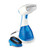 Hamilton Beach Handheld Garment Steamer for Clothes, Fabric and Drapes, 15 Minutes of Continuous Steam, Portable Wrinkle-Remover for Home, Vacation Essentials, 1000 Watts, White & Blue (11555)