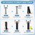 Beer Tower Cooler Insulator, Kegerator Tower Insulator Sleeve for 3” Double Tap Draft Beer Tower, Stretchy Neoprene Beer Tower Cooler Sleeve Beer Keg Tower Insulator Reduce Foam