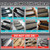 Leyibo Anti Slip Tape, 12 Inch x 16 Ft Grip Tape for Stairs Outdoor/Indoor, Waterproof Non Skid Roll for Stair Treads Non Slip, High Traction Friction Abrasive Adhesive Stair Steps - Black