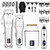 SUNNOW Hair Clippers and Trimmer Set, Electric Razor with Adjustable Speed