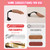KnowU Nail Practice Hand with Suction Cup Stand, Mannequin Hand for Acrylic Nails, Professional Manicure Tool, DIY Nail Art Accessories, Flesh Tone