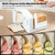 Meat Slicer for Home, 150W Foldable Deli Meat Slicer with 6.7'' Blade, Child Lock Protect Electric Food Slicer, Adjustable Thickness Portable Food Cutter Machine for Meat Deli Bread (White)
