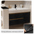 Abyssaly Black Wood Grain Contact Paper Peel and Stick Wallpaper Vinyl Wrap