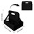 BOHEMIABY 6-Cup Drink Carrier, Portable Beverage Caddy with Handle - Reusable Foldable Holder for Coffee, Wine, Cans - Securely Carries Hot & Cold Drinks for Delivery, Takeout, Travel (Black)
