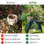 HFYZZ 2 Packs Plant Shade Tent, Garden Plant Shade Cloth Cover Tent UV Resisitant Sunblock Net for Indoor Outdoor Plants Protection Tent Against Direct Sunlight and Animals, 22x22x22 Inch, Dark Green