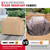 Unicook 75 Inch Grill Cover for Outdoor Grill, Heavy Duty Waterproof BBQ Cover for Outside, Compatible with Weber Char-Broil Nexgrill Kenmore Gas Grills up to 73”, All Weather Protection, Light Brown