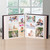 HoneyTolly Large Photo Album Self Adhesive for 4x6 5x7 8x10 Pictures Magnetic Scrapbook Album 20 Sheets / 40 Pages Linen Cover DIY Photo Album with A Metallic Pen and and Plastic Board(Grey)