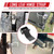 SPARKWHIZ Dump Trailer Hinges Weld on Heavy Duty Greaseable Dump Trailer Door Gate Hinge, Strap Style Long Leaf Hinge, Pack of 4