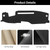 DWKJMYCP Dash Cover for 2022-2024 2025 2026 Chevy Silverado/GMC Sierra 1500 Dash Cover Mat Accessories 2024 2025 2026 Silverado/Sierra 2500HD 3500HD Non-Slip Center Console Protector Mat