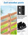 AOKLIT 2x4 Fence Brackets for Wood Rail, Black Deck Railing Brackets for 2” X 4” Wood Post, Thickness 1mm(18 Gauge) Fence Bracket, Screws Not Included (40)