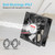 Wathai IP67 120mm DC 12V Exhaust Waterproof Fan Dual Ball 2pcs