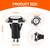 Onlyfire Grill Igniter Push Button Replacement for Weber 69283, Compatibale with Weber Genesis II 310/315/335 Series, Fits Genesis II E-410/435, SE-310/330 Gas Grills