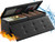 ENGPOW Storage Ottoman, Fireproof Folding Bench with Lock(15”x 43”x15”), Water-Resistant ＆ Heat Insulation Large Storage Chest with Handles＆2 Extra Boxes Safe for Living Room, Bedroom, Home, Black