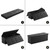 ENGPOW Storage Ottoman, Fireproof Folding Bench with Lock(15”x 43”x15”), Water-Resistant ＆ Heat Insulation Large Storage Chest with Handles＆2 Extra Boxes Safe for Living Room, Bedroom, Home, Black