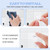 15Pcs Self Adhesive Clips, Tapestry Wall Hanging Clips Wall Clips for Hanger Poster Clips Shower Curtain Clips Double-Sided Adhesive Spring Clips for Blanket Poster Clothing Wall Flag (Clear)