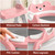 Meulife Potty Training Seat, Upgrade 2 in 1 Potty Training Toilet for Toddler, Toddler Toilet Seat for Boys Girls with Support Bar, Anti-Slip Pad and Step Stool (Pink)