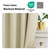 NICETOWN Room Darkening Door Curtains, Privacy Door Window Curtains Thermal Insulate Covering for Camper RV, Portable Travel Use, Small Window Valance for Kitchen, 24 x 18 inches, Beige, 1 Panel