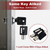 Naissian RV Locks for Storage Door 7/8 Inch, RV Compartment Locks for Camper Travel Trailer Cabinet with Keys 7/8", Pack of 6 Locks with 6 Keyed Alike with Manual