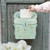 Z² BellaDecor Mailbox Wall Mount Mailboxes for Outside Vintage Mail Boxes for House Outside Metal Drop Box Antique Style Nostalgic Charm Home Decorative, Bird Pattern, Green