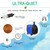 Knifel Submersible Pump 1056GPH (4000L/H 85W) Ultra Quiet with Over Heating Protection 9.8ft Power Cord for Fountains, Hydroponics, Ponds, Aquariums & More…
