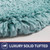 BAAHRNOM Luxury Soft Microfiber Toilet Lid Cover Machine Washable Solid Toilet Seat Cover 17.5" x 15" Adjustable Rubber Backing Fits Most 16-17.5" L x 14-16" W Round Oblong and Elongated Toilet Seat
