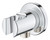 GROHE Vitalio Universal Wall Union with Shower Outlet Elbow 1/2 Inch Male Thread and Wall Holder for Hand Showers, Chrome, 26962001