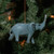 Painted Wood Safari Animals Ornament Set of 7