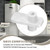 4 Pack MCR620965 Refrigerator Vegetable Tray Crisper Drawer Wheel Mount Compatible with LG Ken-more Ken-more Elite Refrigerator Tray/Crisper