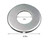 Wyywtc Pool & SPA Ladder, Hand Rail Escutcheon Plate Cover Replace，Pool handrail Base Decorative Cover (2 PCS Silver), WY-ZSG-2W-80