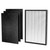 HEAPETS MPHELW-P339 Air Purifier Replacement Filters P339 Air Purifier, 3 Pre-Filters and 1 Composite Filter, Genuine Version