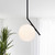 7.1 Inch Frosted White Glass Globe Lamp Shade with 2.56" Smooth Opening (No Lip) Milk Glass Ball Lampshade Cover Opal Sphere Shade Chandelier Light Fixture for Wall Sconce Pendant Light Table Lamp