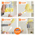 Swiffer Duster Kit with 3 ft Extendable Handle, Dusters for Cleaning, Set Includes 1 Extension Pole and 12 Heavy Duty Dusting Refills Dust Cleaner, Long Extended Wand for Ceiling Fans and Walls