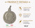 I G J MEDAL OF POPE LEO XIV° (POPE PREVOST) / SAINT PETER' S SQUARE IN ROME - 100% MADE IN ITALY