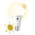 GE LED+ A19 Dusk to Dawn LED Light Bulbs, Automatic On/Off Outdoor Security Light, Soft White (2 Pack)