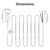 BAOMAIN 15A 120V 1800W LCDI A/C Power Cord,NEMA 5-15P,UL Recognized