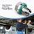 OxyGenie 1/2-20 Double Oversize Piggyback Oil Drain Plug, Stainless Steel Self Tapping Oil Pan Thread Repair Kit