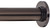 Ivilon Tension Curtain Rod - Spring Tension Rod for Windows or Shower, 36 to 54 Inch. Oil Rubbed Bronze ORB