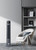 OmniBreeze Digital Electric Tower Fan, Inner Oscillation with Remote Control, LED Display, Standing Bladeless Floor Fans Cooling and Quite Indoor Living Room Bedroom use (40Inch)